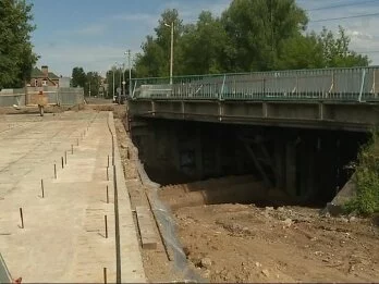 Изображение к новости Завершено строительство нового моста через реку Вохтома